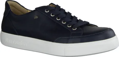 Productafbeelding van Finn Comfort Brandon, veterschoen, heren, blauw, leer, NIEUW - Herenschoenen, sneaker/veterschoen, blauw, leer (nube)