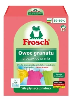 Produktbild von Frosch, Waschpulver für Buntwäsche, 1,35 kg