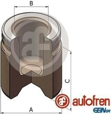 Produktbild von AUTOFREN SEINSA Bremssattel-Kolben für ISUZU D-Max I Pickup (TFR, TFS) 43mm Stahl