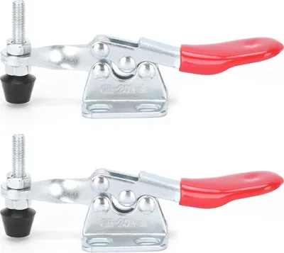 Image de 2Set Hold Down Toggle Clamp LD GH -201 -A -Un -Perforateur -Outils manuels 30 kg Capacit ? de maintien