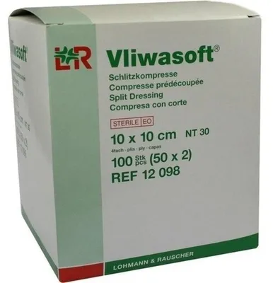 Obrázek produktu pro Vliwasoft štěrbinová komprese 7,5X7,5 cm, 50X2 ks COM