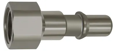 Produktbild von Riegler Nippel für Kupplungen NW 8, ISO 6150 C, Edelstahl, G 1/8 IG
