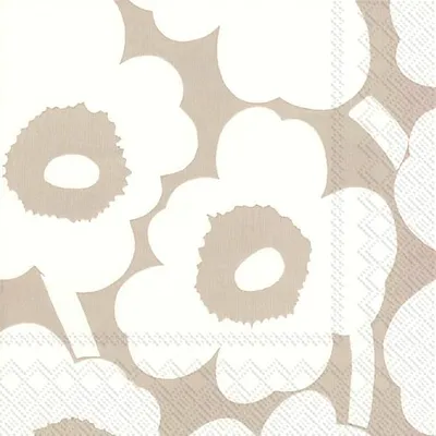Produktbild von Servietten 25x25 cm - UNIKKO linen cream