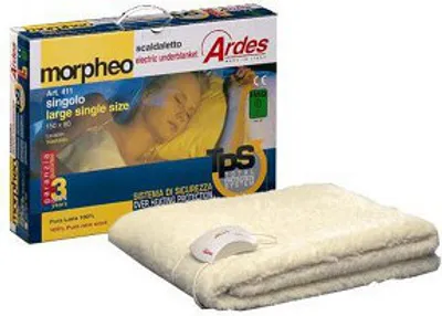 Image de Ardes Morpheo 411 Chauffe-lit électrique 60 W Beige Laine