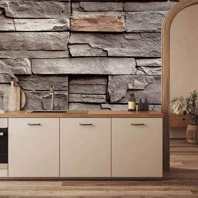 Produktbild von Vlies Fototapete - Wall of Silence 100x70 cm Muster f-B-0063-a-d