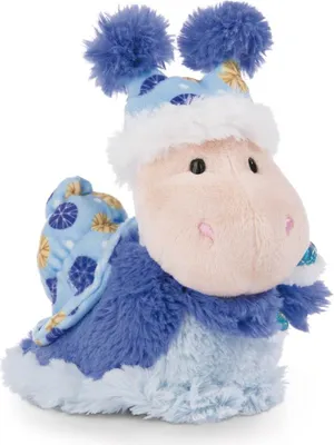 Produktbild von NICI Schnecke Sille Winter Kuscheltier