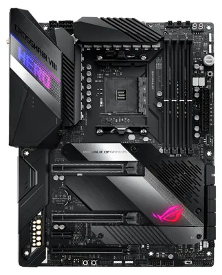 Obrázok produktu pre ASUS ROG Crosshair VIII Hero (WI-FI) - Základná doska - ATX - Socket AM4 - AMD X570 Chipsatz - USB-C Gen2, USB 3.2 Gen 1, USB 3.2 Gen 2 - Bluetooth, Gigabit LAN, 2,5 Gigabit LAN, Wi-Fi - HD Audio (8 kanálov)