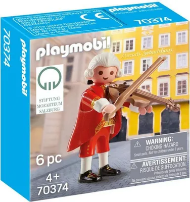 Zdjęcie produktu dla PLAYMOBIL Wolfgang Amadeusz Mozart figurka 70374