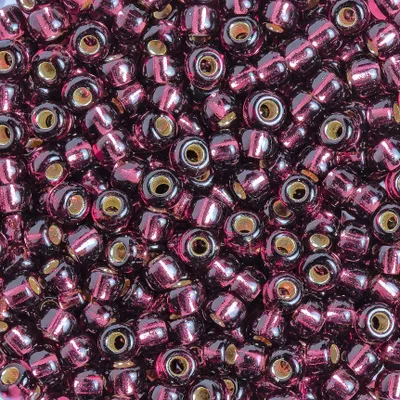 Produktbild von PRACHT Miyuki Rocailles Perlen 0.8 mm Innen 2.5 mm Außen 12 g Ideal für Schmuck