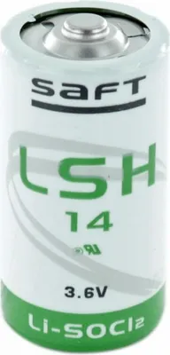 Produktbild von Saft - LSH14 - Baby C - 3,6 Volt 5500mAh Li-SOCl2