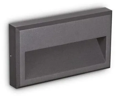 Immagine prodotto di Appliques - Lampade Da Parete Febe-1 Metallo Antracite Led 6W 3000K Luce Calda
