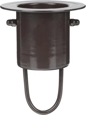 Produktbild von Regenketten-Dachrinnenadapter, dekorative Metall-Regenkette für Dachrinnen zur Außenmontage