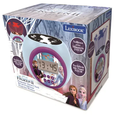Produktbild von Frozen Disney Projector Alarm Clock With Timer