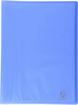 Produktbild von Exacompta 85362E 4er Pack Sichtmappe Chromaline aus transluzentem Kunststoff DIN