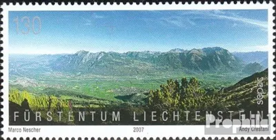 Produktbild von Briefmarken Liechtenstein 2007 Mi 1460 (kompl.Ausg.) postfrisch Landschaften