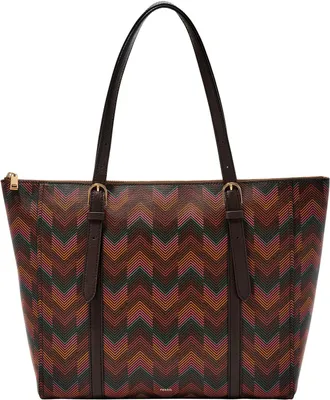 Produktbild von FOSSIL Shopper Schultertasche Carlie Tote Harlow Multi Print mehrfarbig