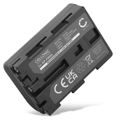 Image de CELLONIC 1x Batterie pour Appareil photo Compatible avec Sony CCD-TRV106, CCD-TRV107, CCD-TRV108, NP-FM50 - (1600mAh, 7.4V)