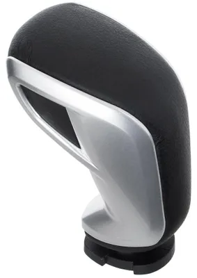 Immagine prodotto di Citroen C5 III 08-17 Pomello del cambio automatico PELLE NERA + ARGENTO