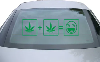 Produktbild von Indigos UG - Aufkleber Heckscheibe & Motorklappe DE2370 - grün - 600x171 mm - Gras Formel - Auto Scheiben Fenster Heckklappe Tuning Racing JDM - Die cut