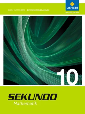 Produktbild von Sekundo 10. Schulbuch. Mathematik für differenzierende Schulformen. Baden-Württemberg