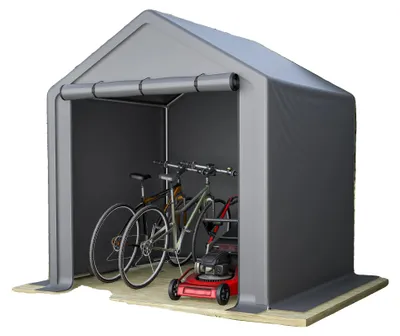 Image de Tente de stockage, résistante aux intempéries, design polyvalent, capacité de 6 tonnes