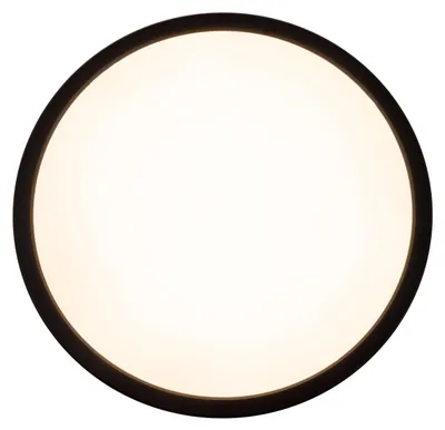 Image de Plafonnier LED, rétroéclairage RGB, intensité lumineuse variable, télécommande, D 54 cm