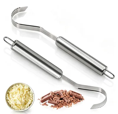 Schokoladenraspel 2er-Set, Edelstahl, 23 cm, Küchenwerkzeug