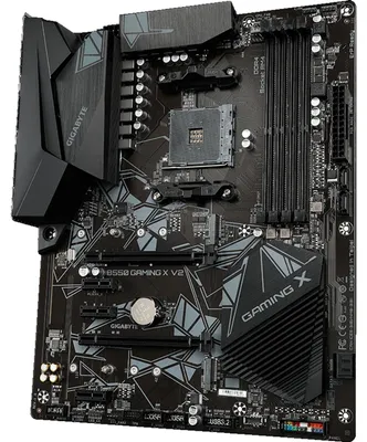 Produktbild von Gigabyte B550 GAMING X V2 - 1.0 - Motherboard - ATX - Socket AM4 - AMD B550 Chipsatz - USB-C Gen1, USB 3.2 Gen 1, USB 3.2 Gen 2 - Gigabit LAN - Onboard-Grafik (CPU erforderlich)