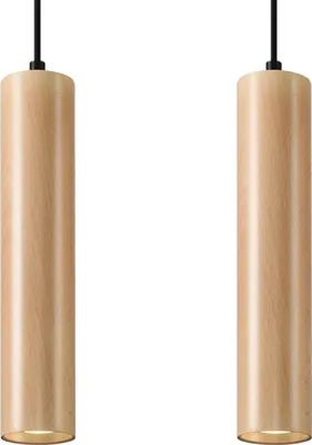 Image de LORENTO 2 Suspension en bois GU10 LUMILO 06.323.37