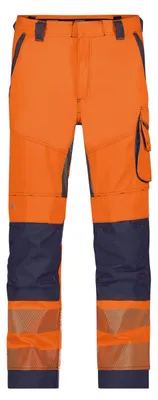 Produktbild von DASSY Warnschutzhose ODESSA Gr. 58 STANDARD  orange/blau