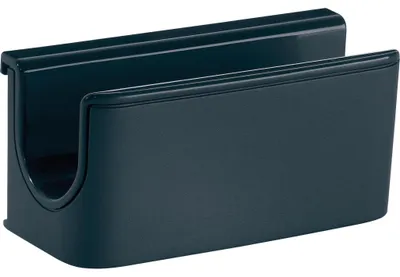Produktbild von SIGEL GL800 Stiftehalter, anthrazit, inklusive magnetischem Clip zur Anbringung an Glas-Magnettafeln, Kunststoff, 75x37x35 mm, 1 ST