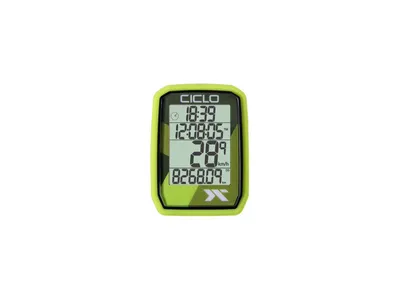 Obrázek produktu pro Cyclocomputer CicloSport Protos 105 Wired drát zelená 10151053