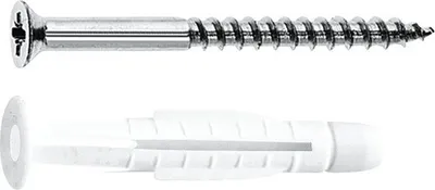Obrázek produktu pro TOX Trika, Souprava šroubů a hmoždinek, Betonový, Šedá, Německo, 1 cm, 61 mm