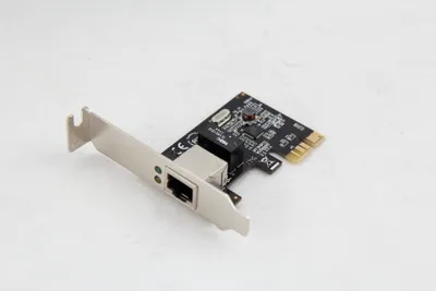 Produktbild von InLine Gigabit Netzwerkkarte, PCI Express 1GBit/s, PCIe x1, inkl. low profile S, Eingebaut, Kabelgebunden, PCI Express, Ethernet, 1000 Mbit/s, Silber