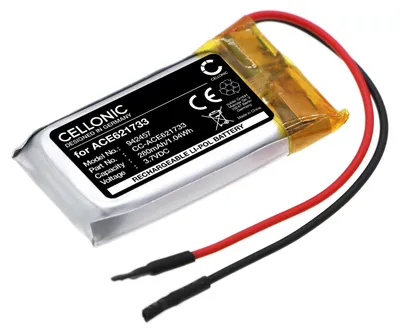 Produktbild von CELLONIC Akku für Headset Kompatibel mit Sony LinkBuds, WH-CH510, WH-CH500, ACE621733 - (280mAh, 3.7V)