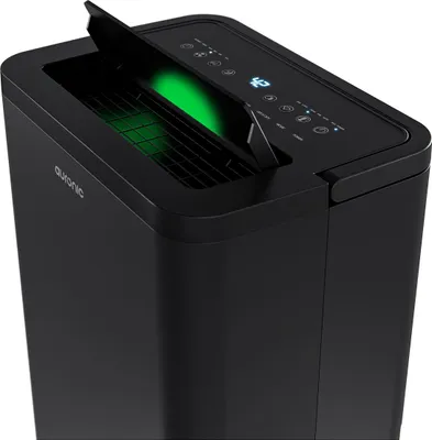 Produktbild von Auronic Luftentfeuchter und Luftreiniger - Compact Pro Plus - 20L - Schlafzimmer, Badezimmer, Wohnzimmer und Büro - Raumentfeuchter für Zuhause - Schwarz