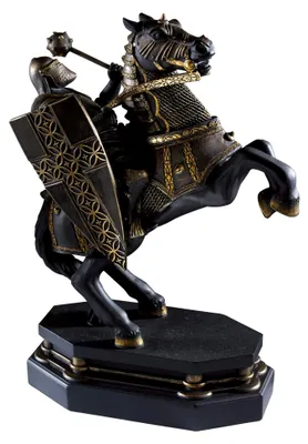 Produktbild von Buchstützen Schwarzer Ritter Zauberschach 20 cm