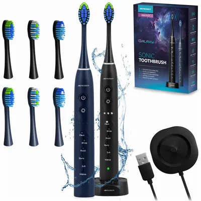 Produktbild von Berdsen Galaxy Duo Schallzahnbürsten-Set (2 Stück)