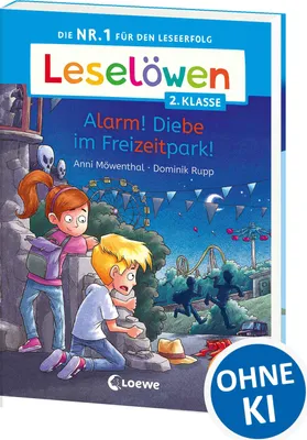 Produktbild von Leselöwen 2. Klasse - Alarm! Diebe im Freizeitpark!