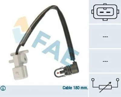 Produktbild von FAE Außentemperatursensor Ausentemperatursensor 33185 für FIAT DUCATO Pritsche/Fahrgestell (230)