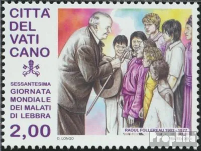 Produktbild von Briefmarken Vatikanstadt 2013 Mi 1789 (kompl.Ausg.) postfrisch Lepra