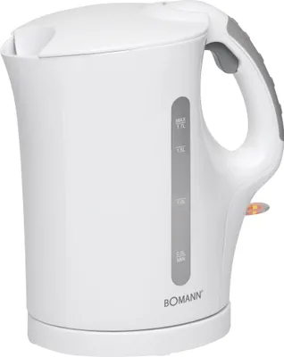 Immagine prodotto di Bollitore elettrico BOMANN 1,7 litri 2200 W bianco WK 501