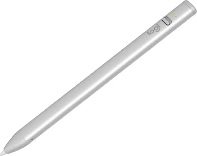Image de Logitech Crayon Stylet numérique sans fil 914-000074 Stylet argenté - blanc 20g