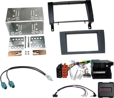 Zdjęcie produktu dla Zestaw 2-DIN kompatybilny z Mercedes SLK(R171) 03/2004-03/2008 SWC/antena