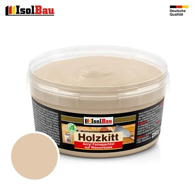 Holzkitt Spachtelmasse Holzspachtelmasse 25 Farben Innen Außen 0,25kg - 5 kg