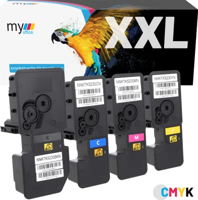 Produktbild von Toner "TK-5230" My Office für Kyocera EcoSys M5521CDN M5521CDW P5021CDN P5021CDW, CMYK