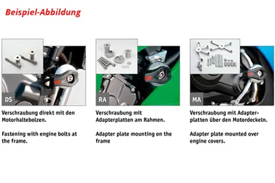 Obrázok produktu pre Súprava chráničov LSL pre CBR 600F