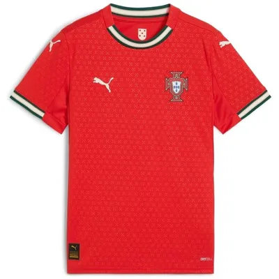 Produktbild von Puma Fpf Portugal Replica 2025 Heim Junior-kurzarm-t-shirt Rot 11-12 Years Rot 11-12 Years