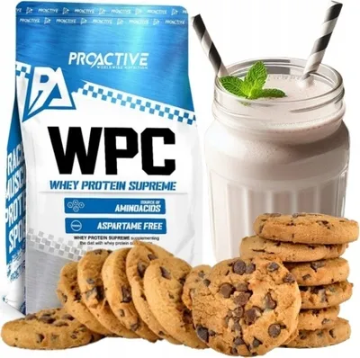 Immagine prodotto di ProActive Concentrato di proteine del siero di latte in polvere WPC 700 g, gusto: biscotti