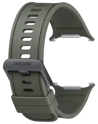Produktbild von Samsung PeakForm Band (S/M/L) for Galaxy Watch Ultra2, Band, Smartwatch, Olive, Samsung, Galaxy Watch Ultra2, Kein Muster